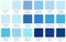 Kona Solid 5" Square Pack (Charm Pack / Charm Square) in November 2025 Palette by for Robert Kaufman (CHS-1266-42)